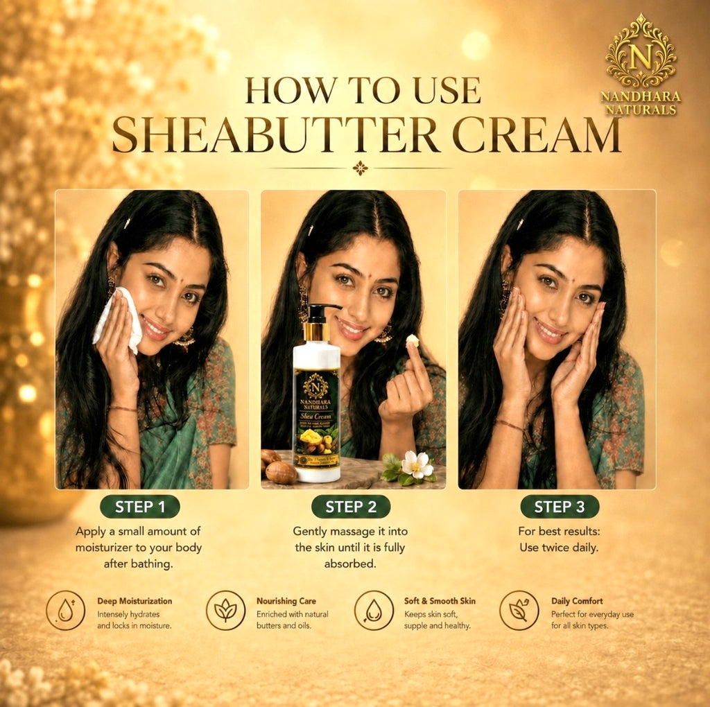 Kumkumadi Cream 50gm+Shea Cream200gm (Combo)