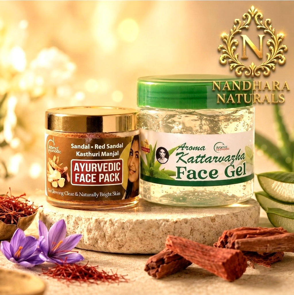 Face Pack (50gm)+ Aloe Vera Gel (250gm)(Combo)