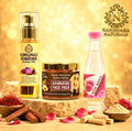 Kumkumadi Glow Oil (50ml)+Face Pack(50gm)+ Rose Water(200ml) (Combo)