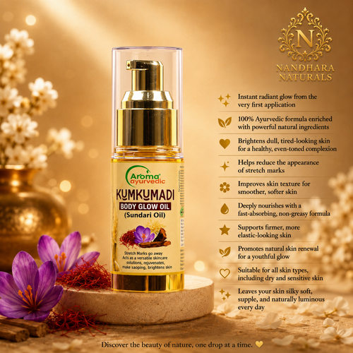 Kumkumadi Body Glow Oil (Sundari Oil) 50ML
